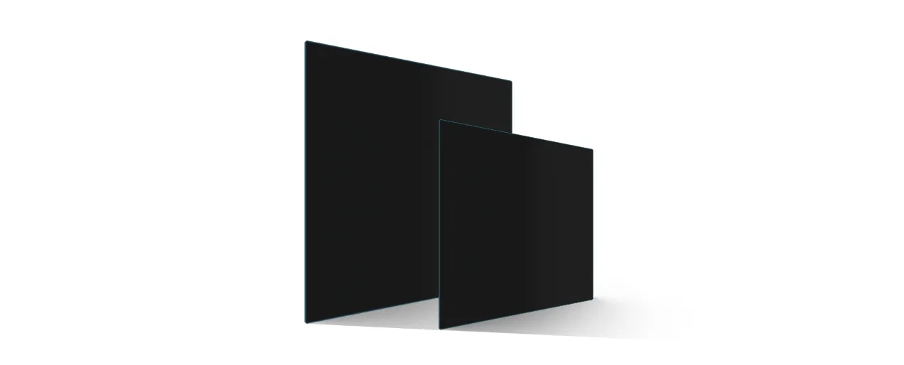 Aiko back contact zonnepaneel (N-type ABC) in full black, zonder busbars aan de voorkant