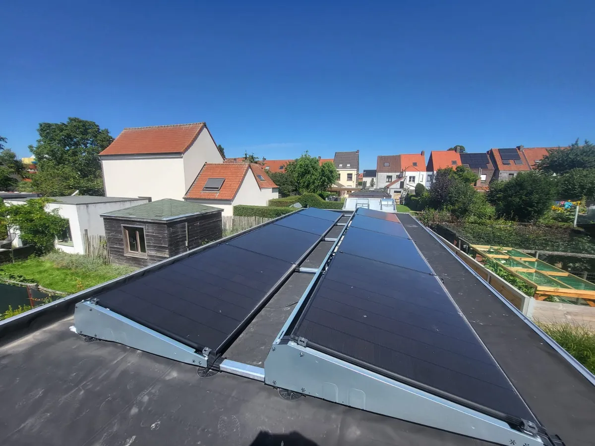 Zonnepanelen + Batterij + Slimme Sturing installatie Gent — Solarnation