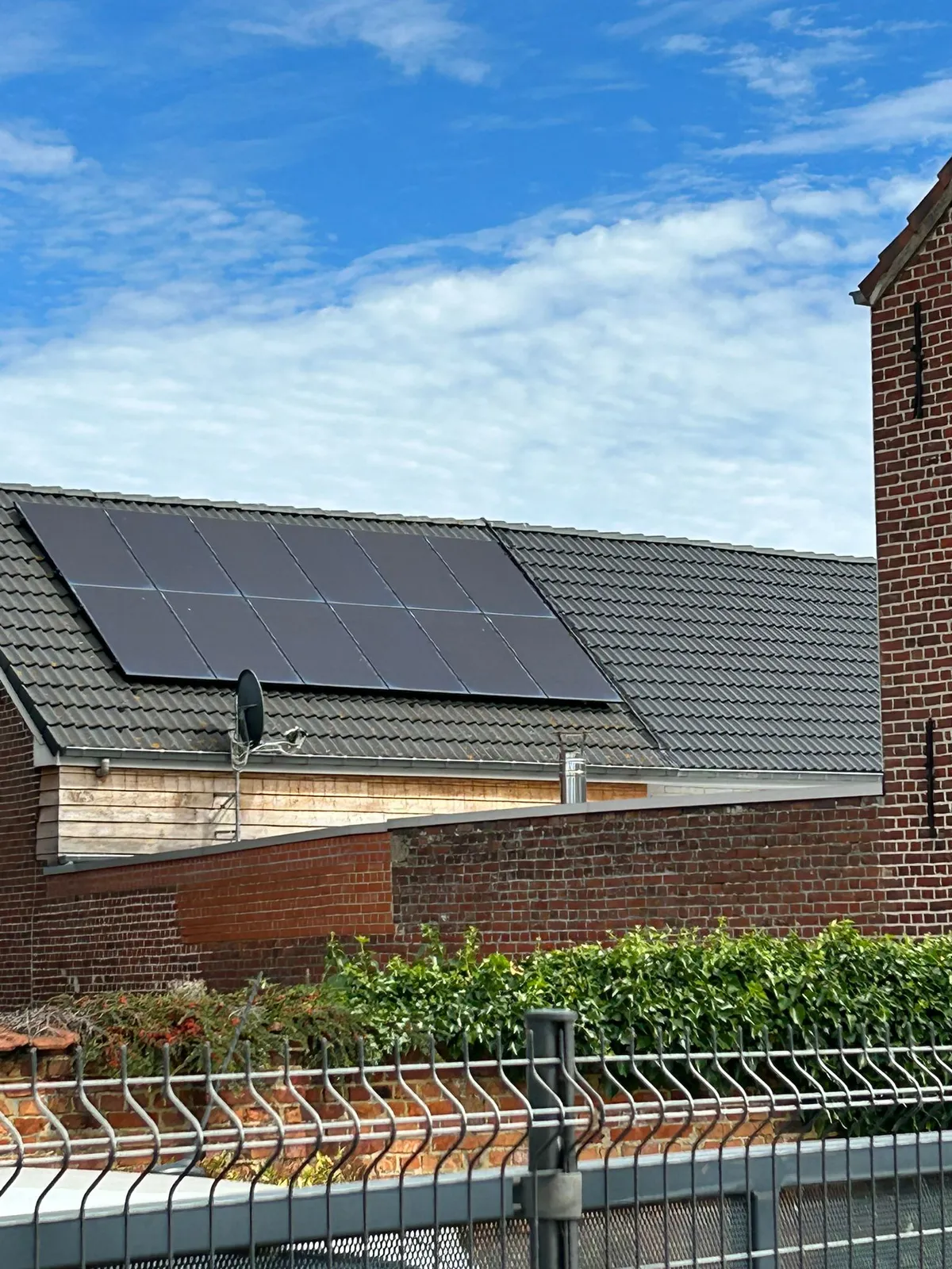 Panneaux solaires + Batterie + Pilotage Intelligent installation Geraardsbergen — Solarnation